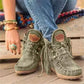 Νέες γυναικείες vintage καστόρινες μπότες