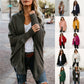 Γυναικείο πουλόβερ γυναικείο παλτό ευρωπαϊκού και αμερικανικού μεγέθους